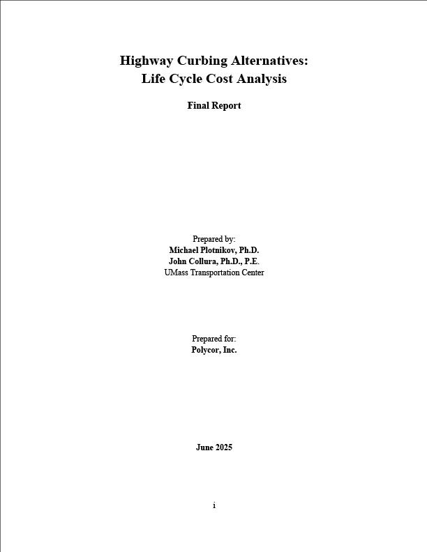 Lifecycle Cost Comparison: Granite and Precast Curbing